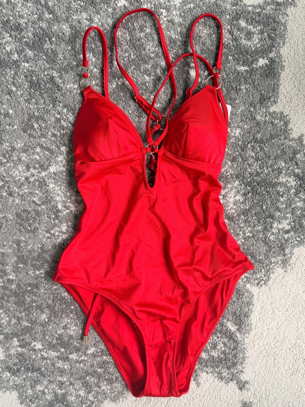 Victoria's Secret Red One-Piece Swimsuit